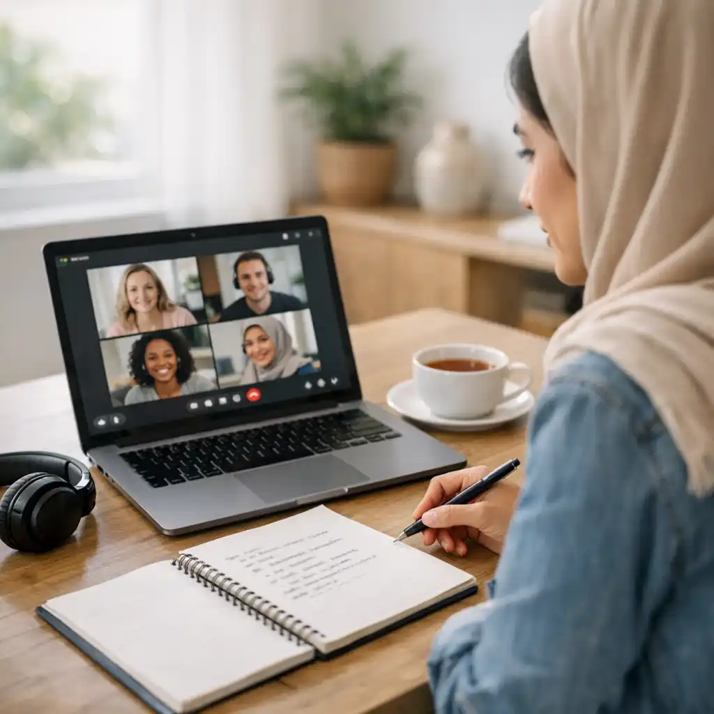حضور و غیاب آنلاین در آموزشگاه زبان 